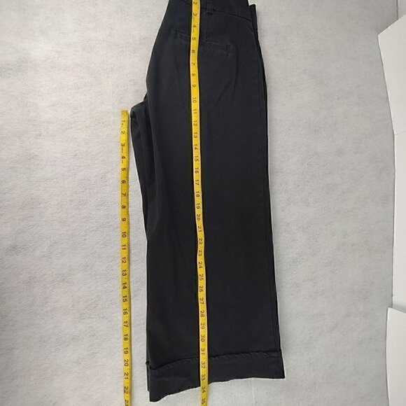 Lee Women's Just Below The Waist Black Cotton Pants. Size 10M - Picture 7 of 10